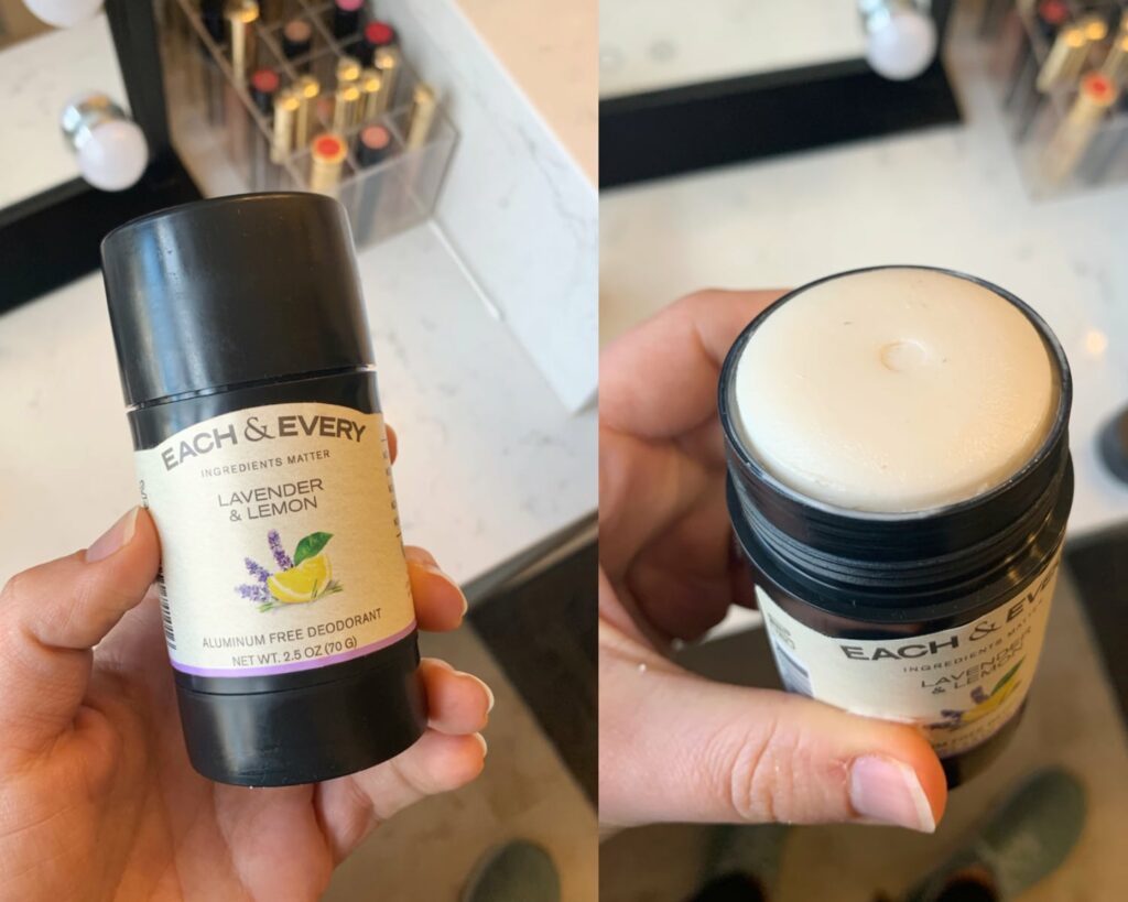 Each & Every natural deodorant