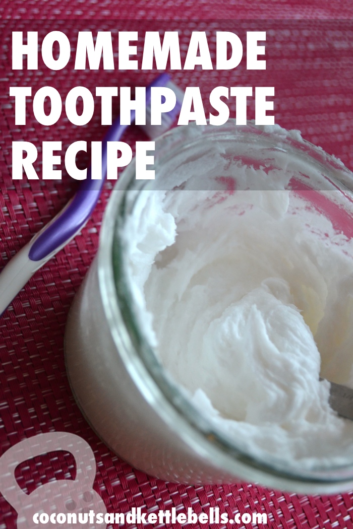 Homemade Toothpaste Recipe