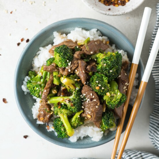 broccoli and beef stir fry
