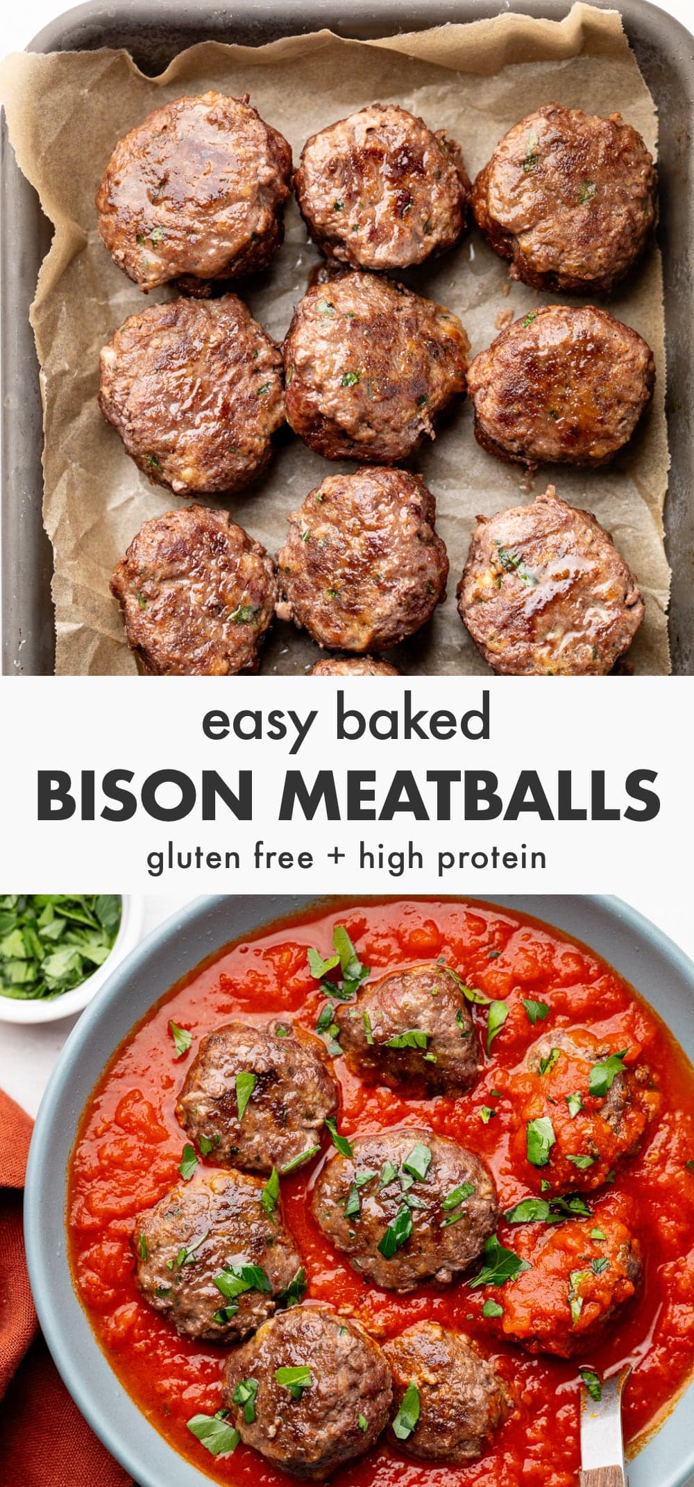 Bison Meatballs - Coconuts & Kettlebells