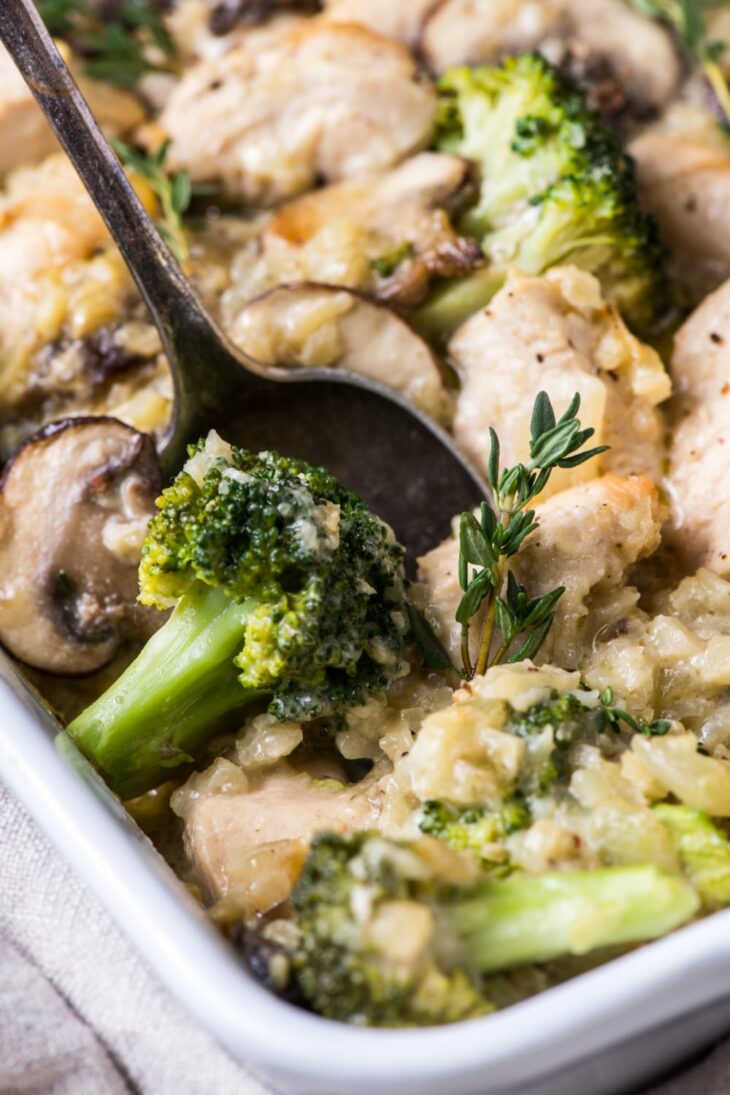 Healthy Chicken Broccoli Casserole - Coconuts & Kettlebells