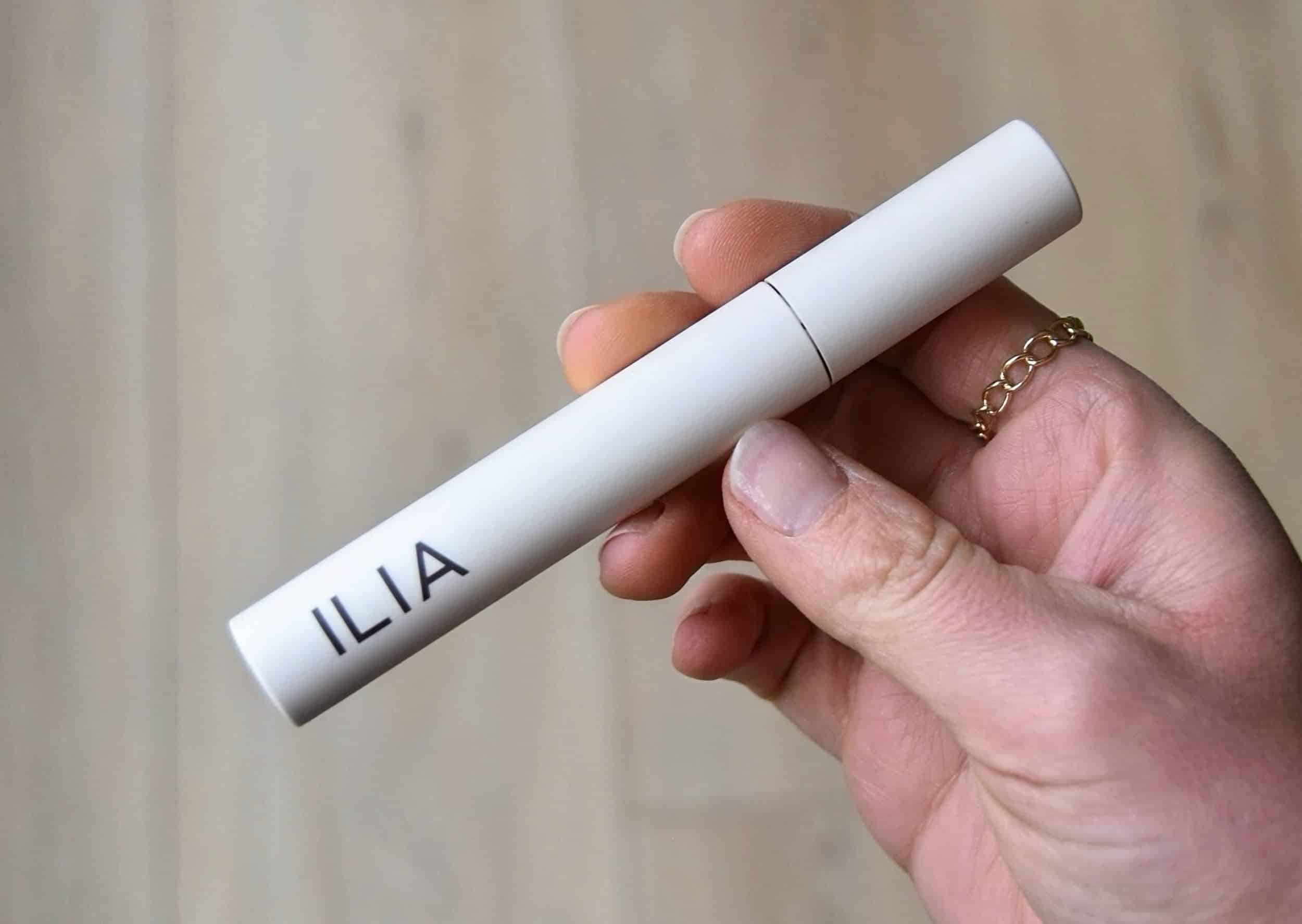 Holding the limitless lash mascara.