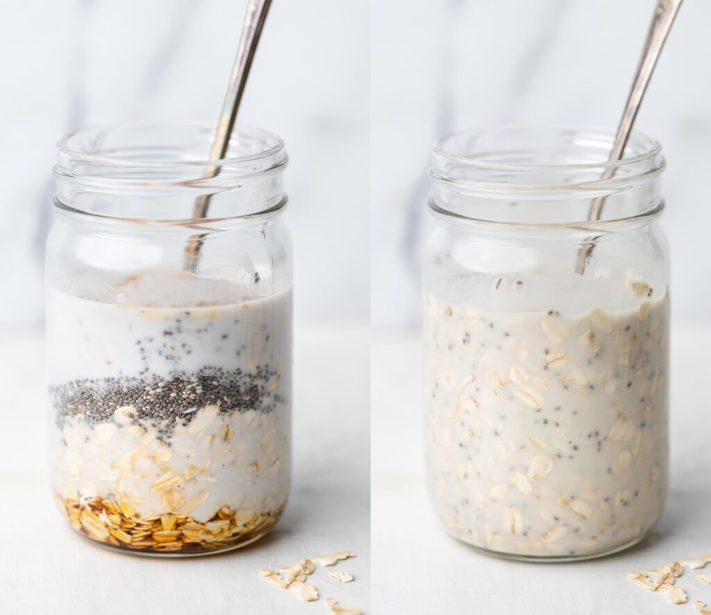 Coconut Milk Overnight Oats - Coconuts & Kettlebells